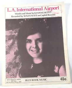 Partitura grabada de Susan Raye 1971 aeropuerto internacional de Los Ángeles por Leanne Scott - Imagen 1 de 6