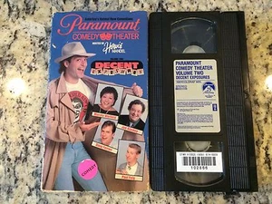 PARAMOUNT COMEDY THEATER VOL 2 DECENT EXPOSURES VHS HOWIE MANDEL, PAUL FEIG - Foto 1 di 2
