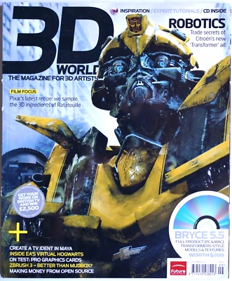 Vintage 3D World Magazine - September  2007 - Computer Graphics - Image 1 of 2