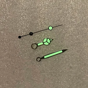 Green Luminous Watch Hands Second Hands Pointer for NH35/NH36 Automatic Movement - Picture 1 of 11