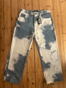 Jaded London Jeans hellblau/weiß W34 L32 - Bild 1 von 3