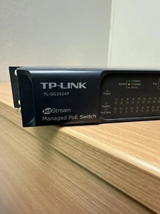 TP-Link TL-SG3424 Gigabit L2 Managed Switch TL-SG3424 with Bracket - Picture 1 of 2