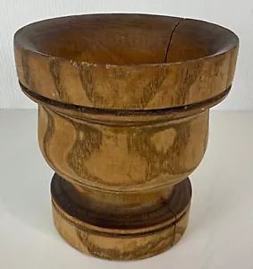 Ancien XXème très beau mortier en bois - Bild 1 von 5