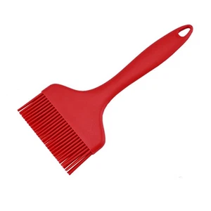 Silicone Basting Brush Red Oil Brush BBQ Pastry Brush Cooking Grilling Baking - Photo 1/9