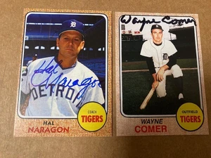 Lotto ristampe Detroit Tigers firmate Oddball 1968 - Foto 1 di 2