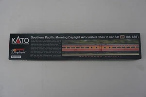 N Kato Southern Pacific Morning Daylight Set di 2 sedie articolate #1 (000076 - Foto 1 di 6
