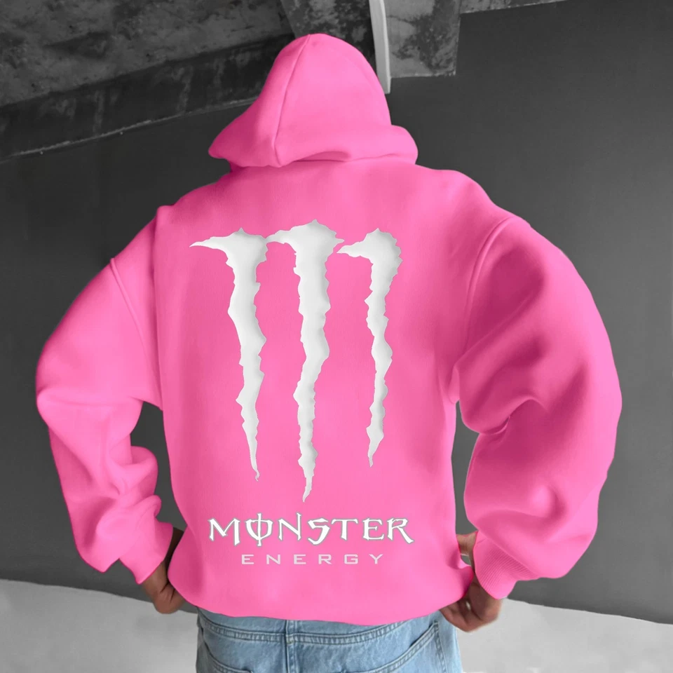 MONSTER ENERGY Back Print Graphic Hoodie S-5XL - Image 1 of 4