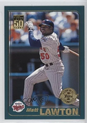 2001 Topps Home Team Advantage Matt Lawton #213 - Image 1 of 2