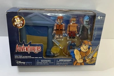 Hercules Mega Minis Action Disney Adventurers 12 Piece Set Hades Phil - Image 1 of 4