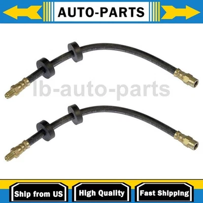 For Audi 4000 1980-1987 2X Dorman - First Stop Brake Hydraulic Hose - Image 1 of 4