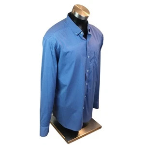 Johnston & Murphy Mens XC4 Extreme Comfort Long Sleeve Shirt Large - Picture 1 of 8