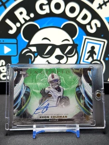 2024 Topps Inception #RAV-KC Keon Coleman Rookie Auto Variations Green /150 - Picture 1 of 2