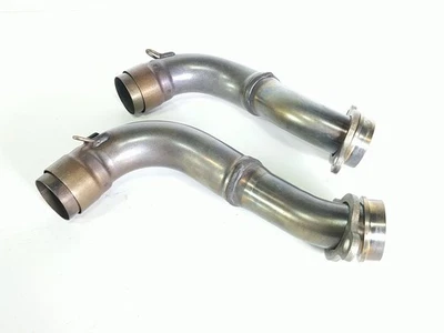 12 13 14 Aprilia Tuono V4 V4R Rear Header Head Exhaust Pipes Set - Image 1 of 4