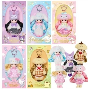 Llavero Muñeca Figura 5 Tipo Personajes Sanrio x Little Mimi - Imagen 1 de 7