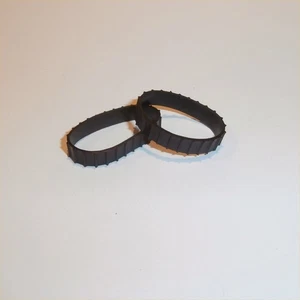 Matchbox Tracks 1-75 49 a Military Halftrack Treads Black Pair - Picture 1 of 6