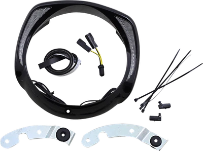 CIRO 45201 Headlight Bezels 14-20  Harley-Davidson  Street Glide EFI FLHX - Image 1 of 3