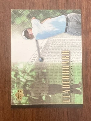 TIGER WOODS 2001 UPPER DECK LEADERBOARD CARD #90 - Image 1 of 2