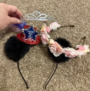 Princess Tiara and other headbands for girls (lot of 4) - Picture 1 of 3