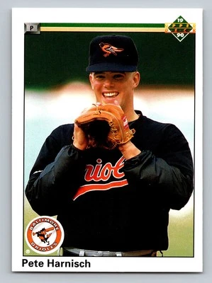 1990 Upper Deck #623 Pete Harnisch - Image 1 of 2