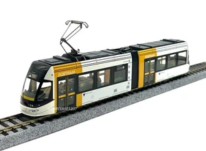 HO Scale Endo Toyama Light Rail Tram TLR0600 Yellow H0 Gauge Streetcar LRT VHTF - Picture 1 of 24