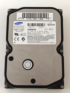Samsung SpinPoint SV0682D 6.8 GB, 512 KB cache, IDE 3.5``, ATA 66 - Picture 1 of 5