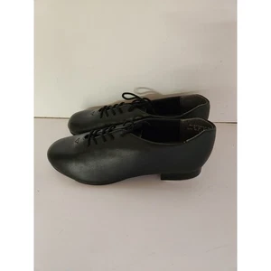 Black Capezio Tele Tone Xtreme Women's Tap Shoes Sz 9M Brand New - Picture 1 of 5