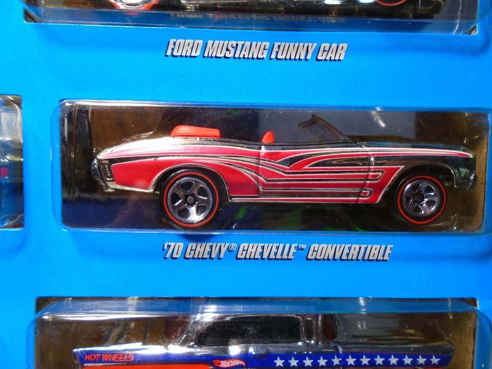 风火轮 Target 独家超级铬 10 汽车套装 70 雪佛兰雪佛兰雪佛兰 — 第 1/1 张图片