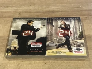 24 Seasons 7 & 8 Factory Sealed New DVDs - Imagen 1 de 5