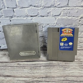 Captain Planet and the Planeteers - 1991 NES Nintendo Game And Case TESTED!