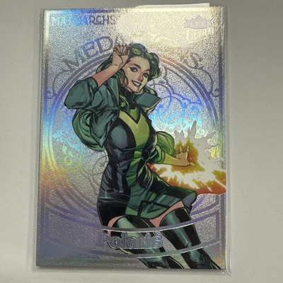Polaris 2024 UD Fleer Ultra Matriarchs Of Marvel #M-22 Medallion Platinum 52/100 - Image 1 of 4