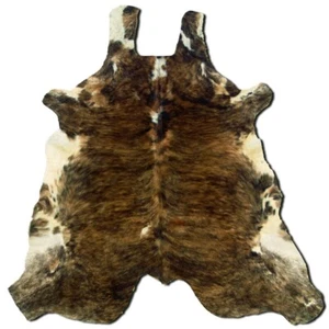 Cowhide Medium Brindle Full Skin, Rug - Picture 1 of 2