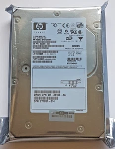 72.8 GB HP BF07288285/ST373454LC 15K Wide Ultra320 SCSI 80pin 3.5 Festplatte Neu - Picture 1 of 1