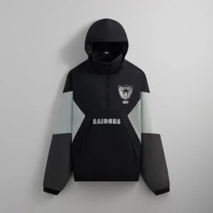 Kith & '47 for the NFL Las Vegas Raiders Quarter Zip Anorak With Hood Size Large - Picture 1 of 11