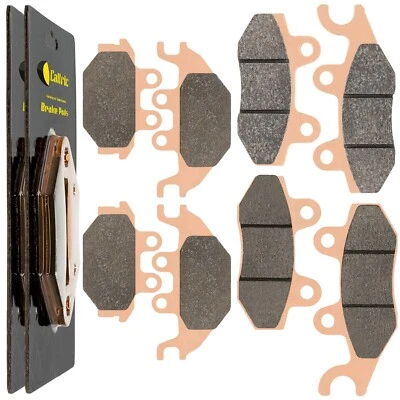 Pastillas de freno delanteras y traseras para Kawasaki Mule Pro-Fx Pro-Fxt KAF820 2015-2016 Foto 1 de 4