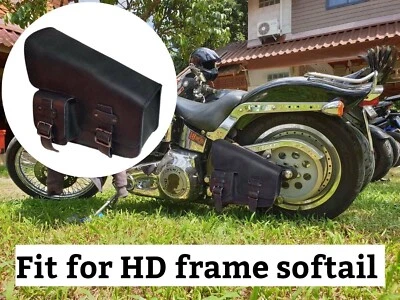 Bag for Harley davidson Swingarm softail fat boy,fat bob,sport glide,low rider - Image 1 of 4