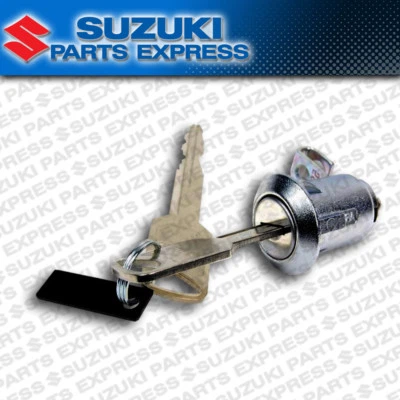 NEW SUZUKI GSXR GSXS 600 750 1000 REAR SEAT TAIL LOCK SET W/ KEYS 95700-14810 - Image 1 of 4