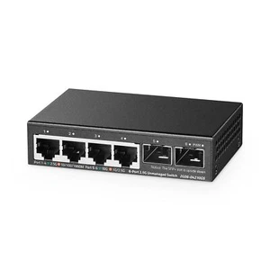 4 Port 2.5G Switch with 2x10G SFP 4x2.5 Gigabit Ethernet Ports Ultra-Mini Siz... - Picture 1 of 8