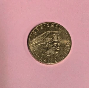 1988 France 10 Francs  Coin Roland Garros Commemorative - Picture 1 of 2