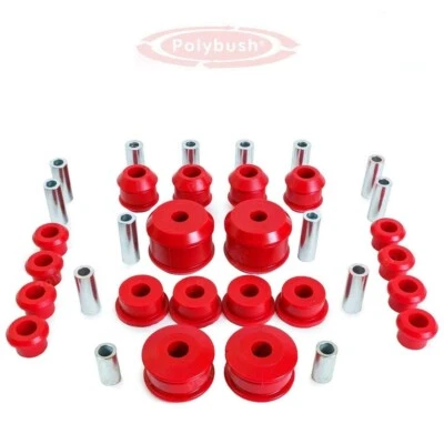 POLYBUSH FULL Kit 142 VW GOLF MK4 R32 Audi TT Mk1 Quattro S3 Seat Leon Cupra 4   - Image 1 of 2