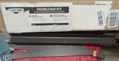 Kit de carga de nieve para techo de cobertizo de 8 pies de por vida - cobertizo de almacenamiento al aire libre - #60045 Foto 1 de 4