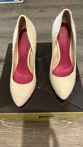 Bottega Veneta Tweed Crystal Embellishment Pumps. Size 37 - Picture 1 of 4