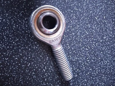 M10 10mm MACHO HILO MANO DERECHA ROSA JUNTA VARILLA DE PISTA EXTREMO  - Imagen 1 de 3