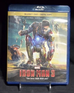 DISNEY - MARVEL - IRON MAN 3 - BLU-RAY & DVD COMBO - 2013 - ROBERT DOWNEY JR. - Picture 1 of 2