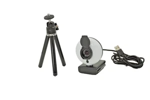 HD Webcam Stativ , Spionage schutz, sehr gutes Bild für Teams zoom und mehr - Bild 1 von 3