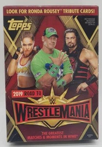 2019 Topps WWE Wrestling Road to Wrestlemania Factory Sealed Hanger Box 42 Cards - Picture 1 of 1