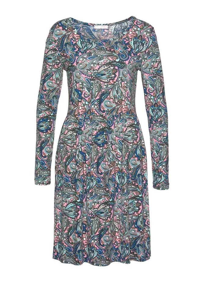 CHEER Damen Jerseykleid, bunt - Bild 1 von 1