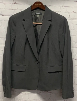 Traje Chaqueta Blazer Nine West Talla 14 Separado Gris Sólido Mujer Foto 1 de 4