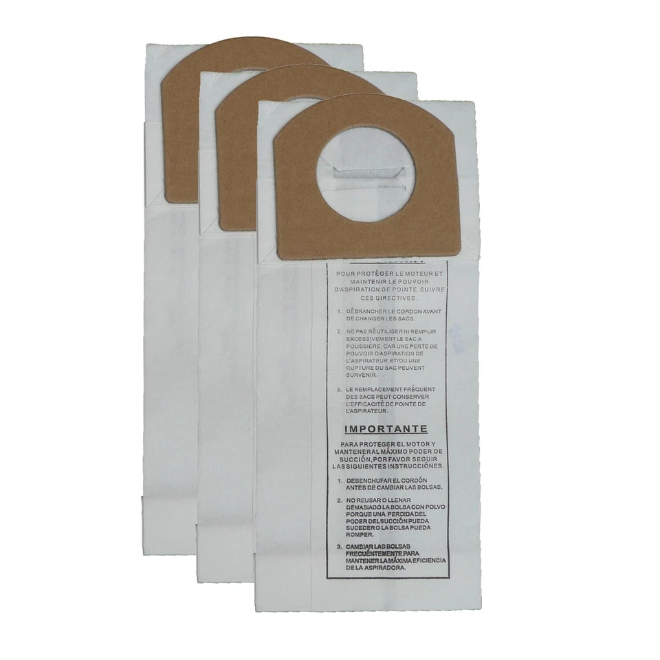 EnviroCare Fits For Dirt Devil 122SW 3 Pack Hand Vacuum Cleaner Dust Bag Type G - Image 1 of 1