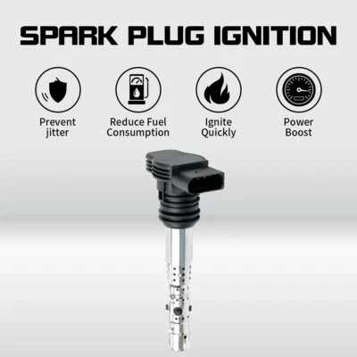 OEM Ignition Coil Replacement for 2001-2006 Audi TT A4 Quattro VW 1.8L UF411 - Image 1 of 4