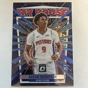 2023-24 Ausar Thompson My House Purple Prizm RC #18 Pistons color match - Picture 1 of 7